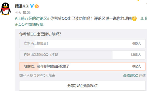 QQ推出已讀功能是真的嗎