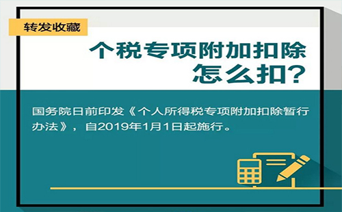 個稅減征專項扣除怎么操作2019 個稅專項扣除如何申報