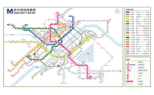 武漢地鐵最新已開通線路 即將開通線路（2019版本）