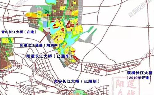 新洲雙柳長江大橋最新消息 武漢新港線最新消息2019