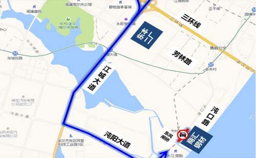 武漢沌口路什么時候通車 預計9月15日恢復使用