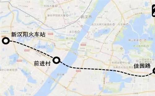 武漢地鐵24號線站點走向 站點路線圖