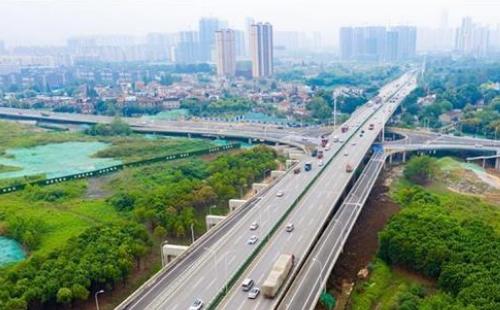 武漢岱家山大橋連接三環(huán)線上下匝道何時通車