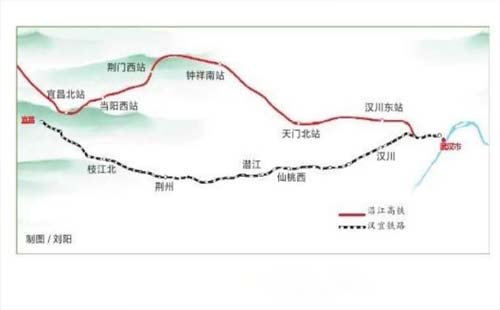 沿江高鐵武漢至宜昌段今年年內(nèi)動工