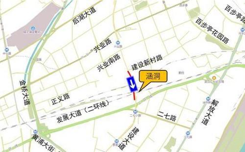 江岸區(qū)建設(shè)大道單向通行后如何繞行