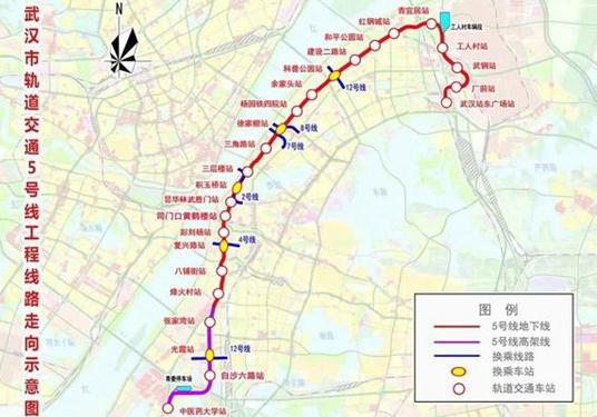 2021武漢地鐵新開(kāi)通線路一覽