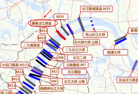 武漢江岸區(qū)至青山區(qū)將新建一座跨江大橋