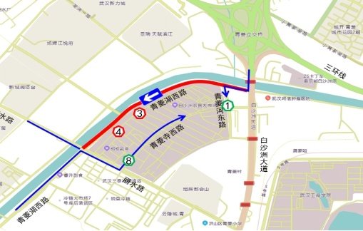 3月9日起我市新增兩處道路施工，武漢交警發(fā)布繞行提示