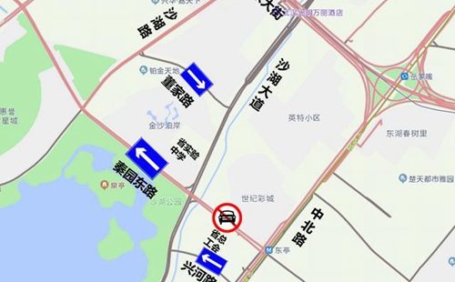 武漢秦園東路繞行建議2022