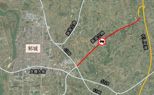 武漢新洲區(qū)新道公路繞行路線2022