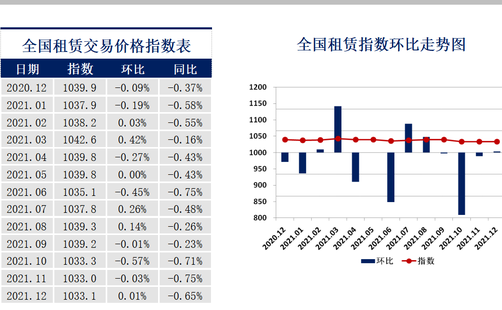 中國(guó)城市住房租賃價(jià)格指數(shù)報(bào)告2021